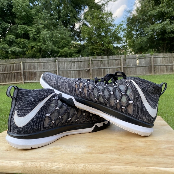 Nike Men's Train Ultrafast Flyknit Size 13 Black - Picture 3 of 11